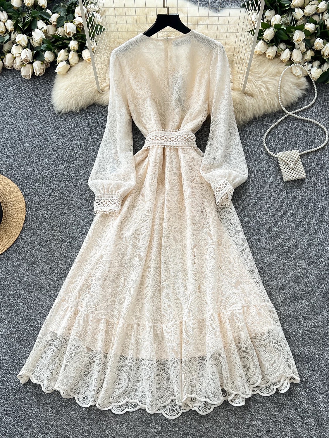 Very girly lace dress FD1509 images